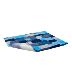 Vetbed® Non-Slip S (50x75cm) - szare i niebieskie kwadraty