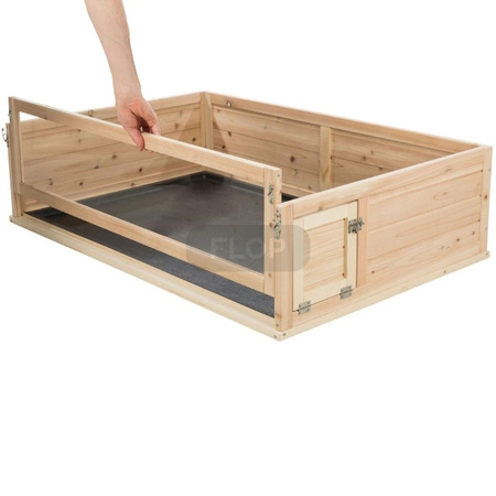 Wybieg domowy / drewniane terrarium dla małych zwierząt domowych