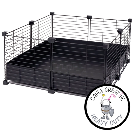 Kojec z podłogą 2x2 (71x71cm) Cavia Creative Heavy Duty dla jeża