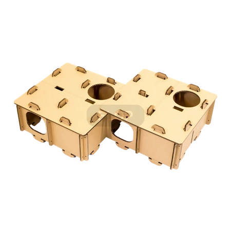 Modułowy labirynt dla jeża FLOP