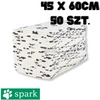 Spark Podkłady jednorazowe pod VetBed 45x60 cm 50 szt. dla jeża