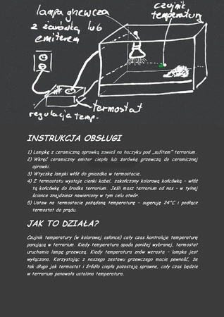 Termostat elektroniczy do terrarium