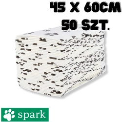 Spark  Podkłady jednorazowe pod VetBed 45x60 cm 50 szt. dla jeża