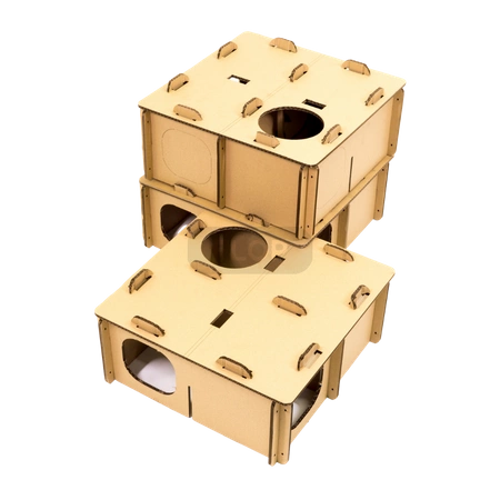 Modułowy labirynt dla jeża FLOP