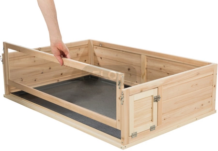 Wybieg domowy / drewniane terrarium dla małych zwierząt domowych