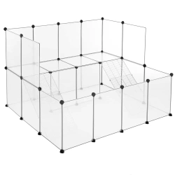 Wielki zestaw paneli modułowych Cavia Creative BASIC Line dla małych zwierząt domowych