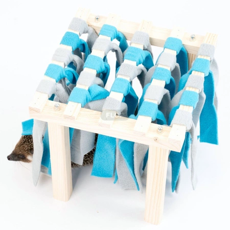 Fleece Forest FLOP - zabawka i kryjówka dla jeży afrykańskich