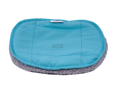 Niebieskie legowisko dla jeża