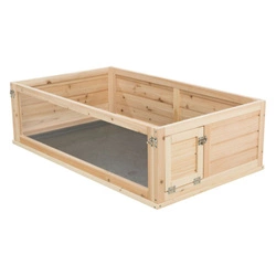 Wybieg domowy / drewniane terrarium dla małych zwierząt domowych